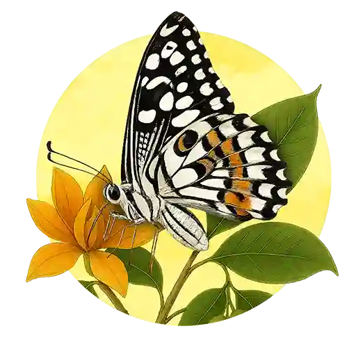 Lime Butterfly preview