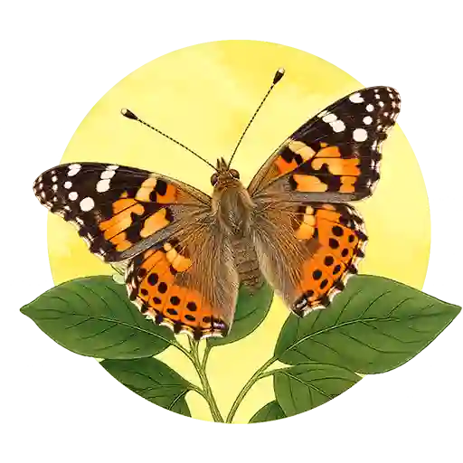 Painted lady preview