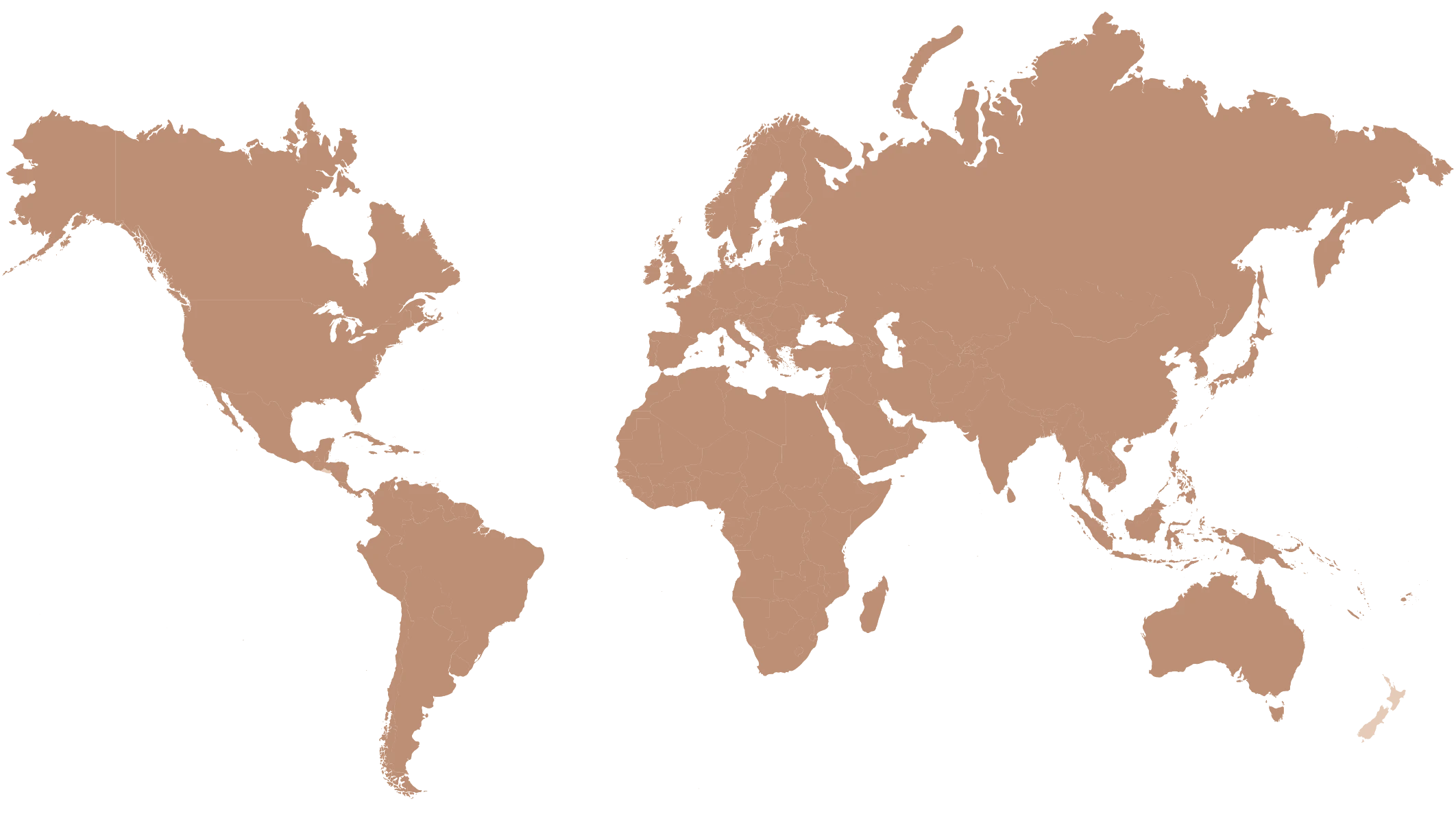 Painted lady geographic range map