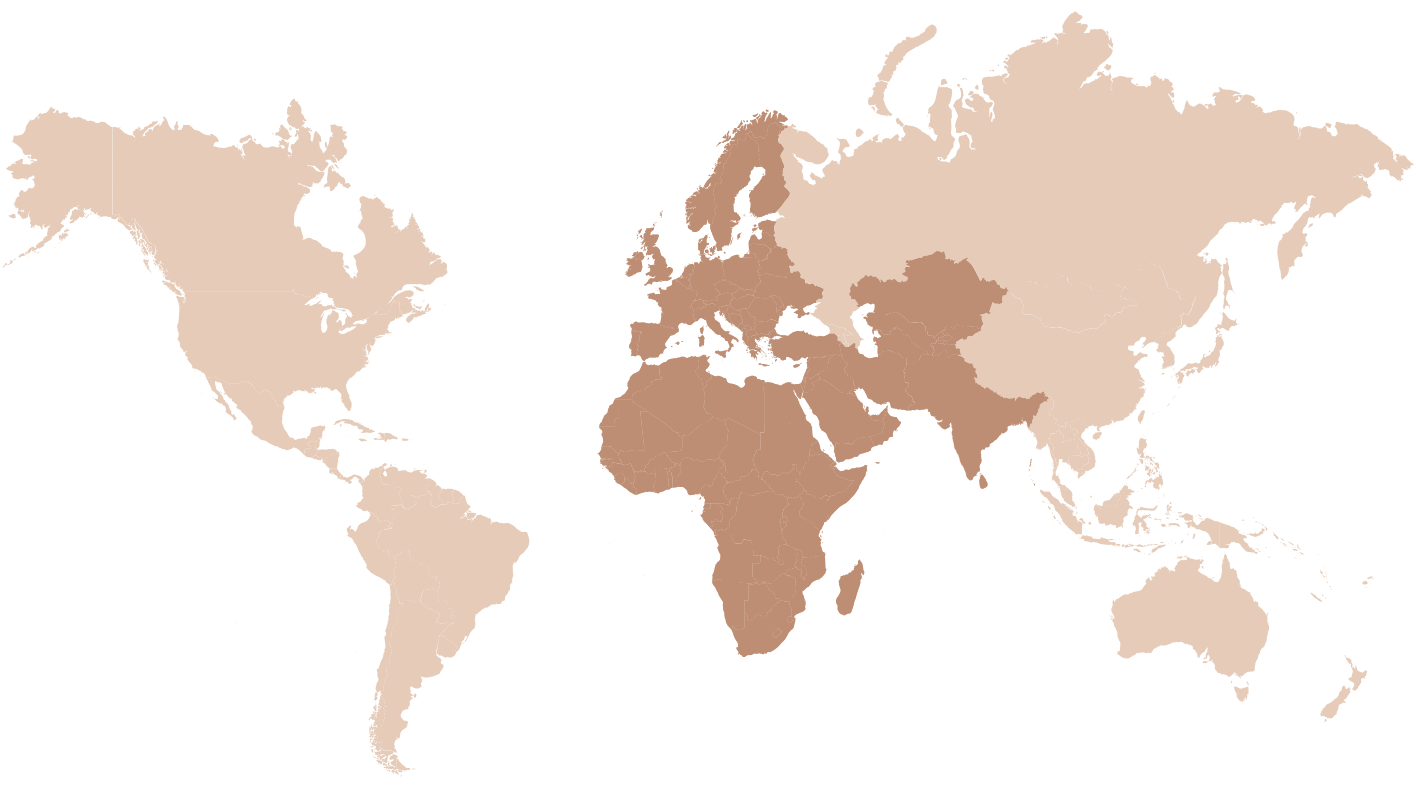 Eurasian Golden Oriole geographic range map