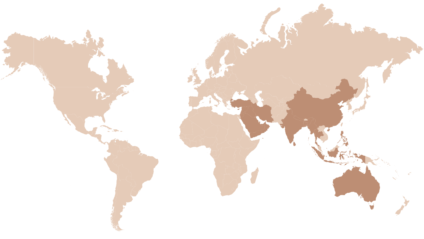 Spotted Dove geographic range map